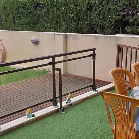 Apartamento Con Terraza Y Acceso Directo A La Piscina Y A 50 M De La Playa Miami Playa Eksteriør billede