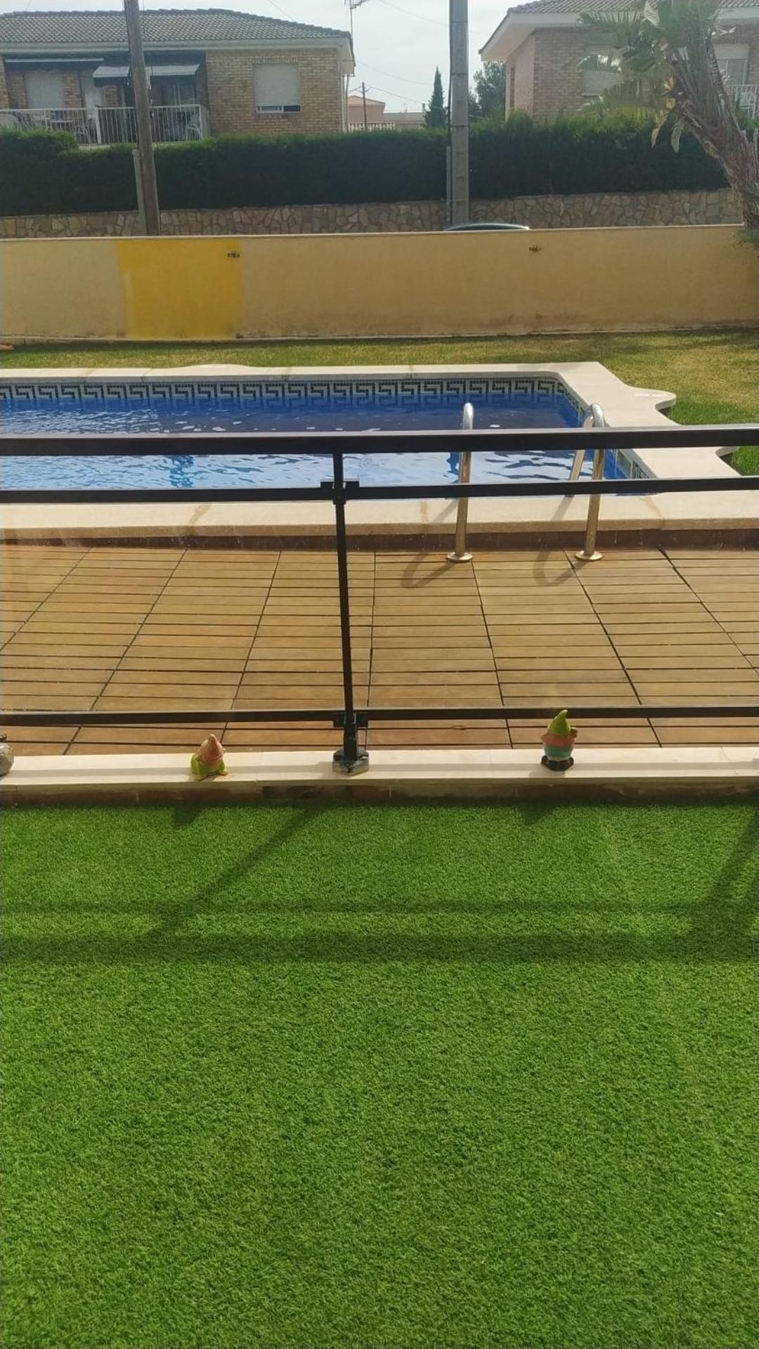 Apartamento Con Terraza Y Acceso Directo A La Piscina Y A 50 M De La Playa Miami Playa Eksteriør billede